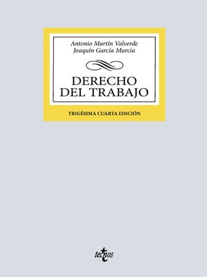 cover image of Derecho del Trabajo